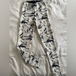 Zara paint brush leggings